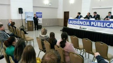 Audiência pública (pedágios) em Chapecó