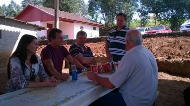 Festa na comunidade de São Roque em Chapecó