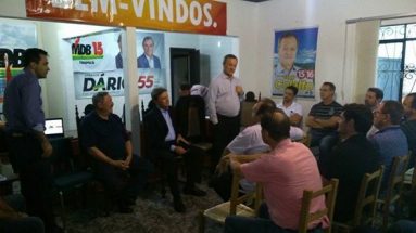 Reunião de organização e trabalho do diretório do PMDB de Chapecó
