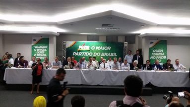 Encontro do PMDB/SC com Michel Temer em Florianópolis