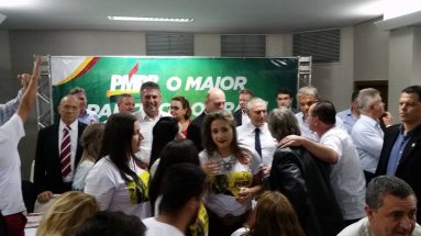 Encontro do PMDB/SC com Michel Temer em Florianópolis