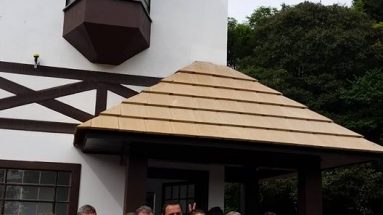 Inauguração do portal do município de São Carlos/SC