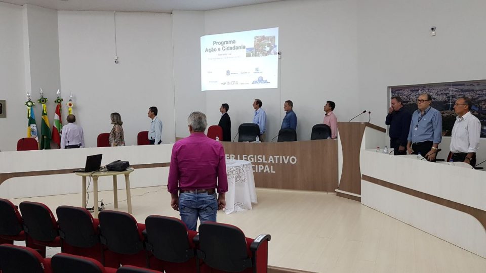 Colatto  participa do encerramento do primeiro mutirão do Programa Ação e Cidadania em Santa Catarina